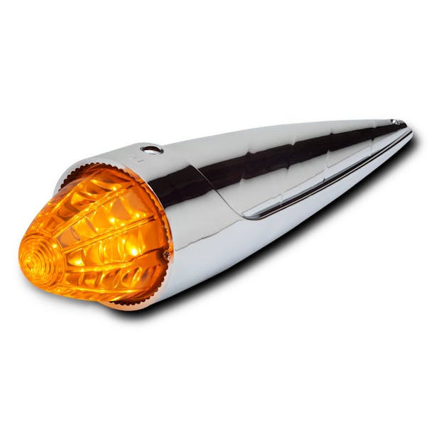 Amber LED Torpedo Cab Light With Amber Lens