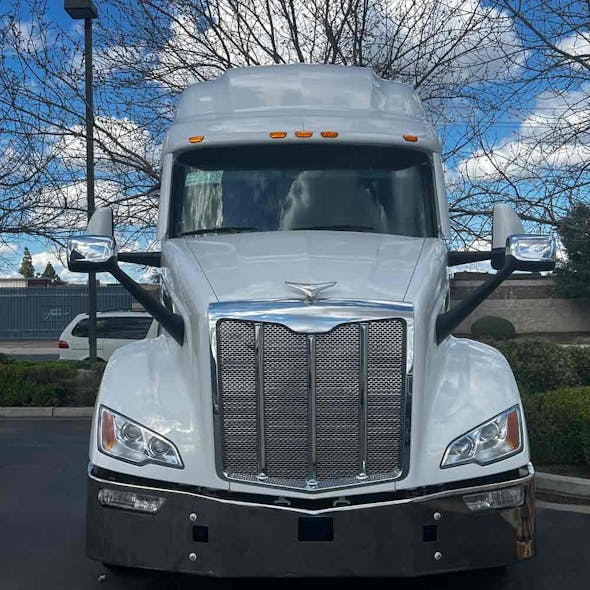 Peterbilt 579 2022+ Next Gen Set Back Axle Bumper By Valley Chrome 579 Example