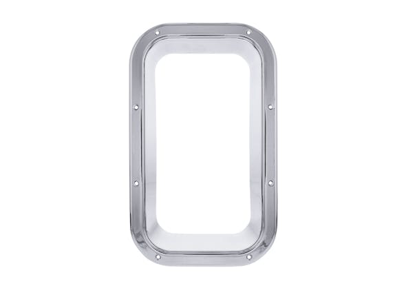 Kenworth Chrome Interior View Window Trim - Thumbnail