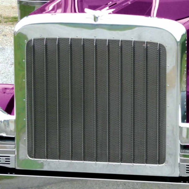 Default-Peterbilt 388-389 Grill With 1/4" Circle Punchouts