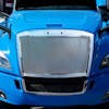 Freightliner Cascadia Mesh Grill with Bug Screen 2018 & Newer chrome installed 