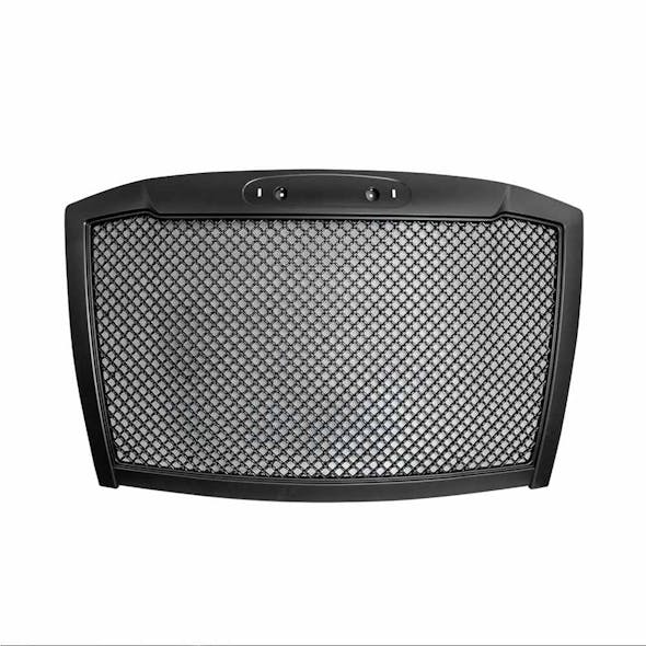 Freightliner Cascadia Mesh Grill with Bug Screen 2018 & Newer black front