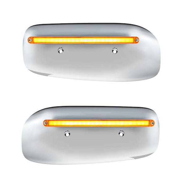 Peterbilt 389 589 Headlight Housing Covers Default