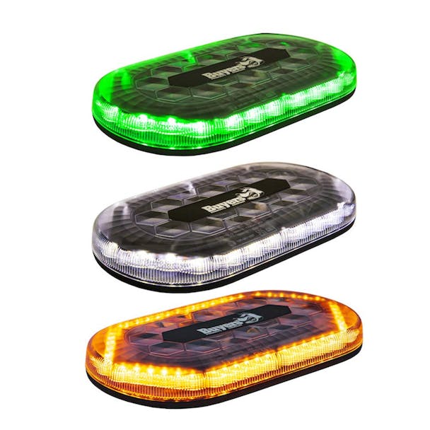 Multi-Mount Rectangular Amber LED Mini Light Bar- All Options
