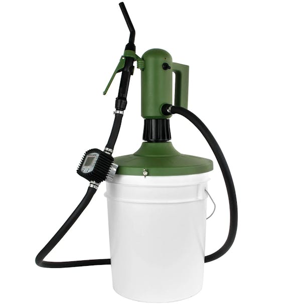 Electric Powered 4.5 GPM Pail Pump With Flow Meter TRPAIL-M By Tera Pump