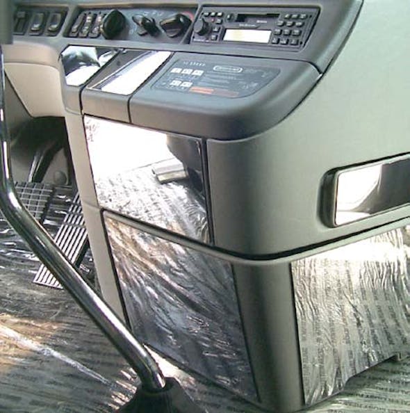 Freightliner Century Columbia Trash Can Trim By RoadWorks