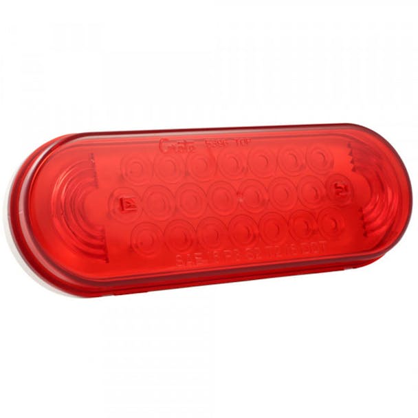 Grote SuperNova® 6" Oval Red LED Stop Tail Turn Light Pack Of 16 (29170) 1