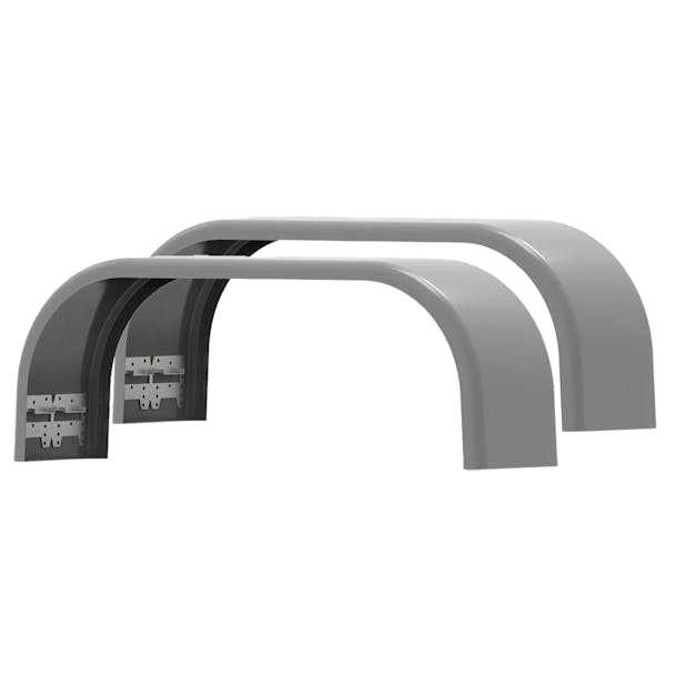 Semi Truck Fiberglass Full Tandem Fender By Shift Products - pair