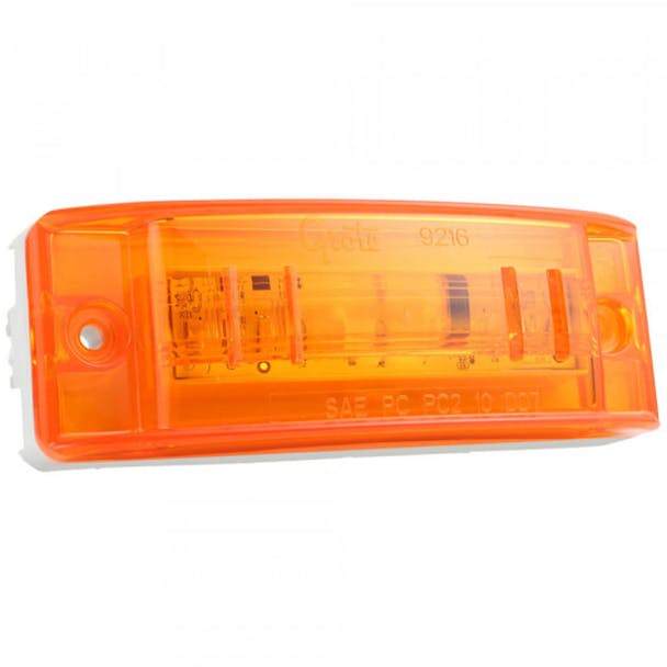 Grote SuperNova Sealed Turtleback II Amber LED Clearance Marker Light Pack Of 48