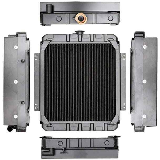 Owatonna Mustang Skid Steer Radiators 42035548 42036262-Deconstructed