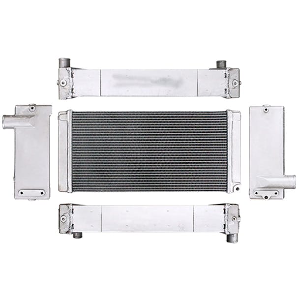 New Holland Case Skid Steer Radiator 84499505-Deconstructed 