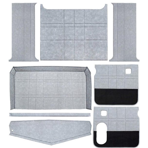 Peterbilt 359 Unibilt Sleeper Budget Model Grey Cab Interior Kit