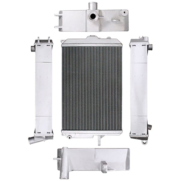 Case Skid Steer Compact Loader Radiator 87688523-Deconstructed 