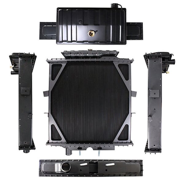 Peterbilt Radiator 1A16770 0706657A040 0706657A032 706657A013 Example