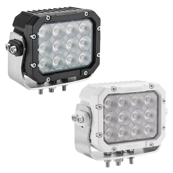 12 LEDs Square MaxxBright Work Light - Default