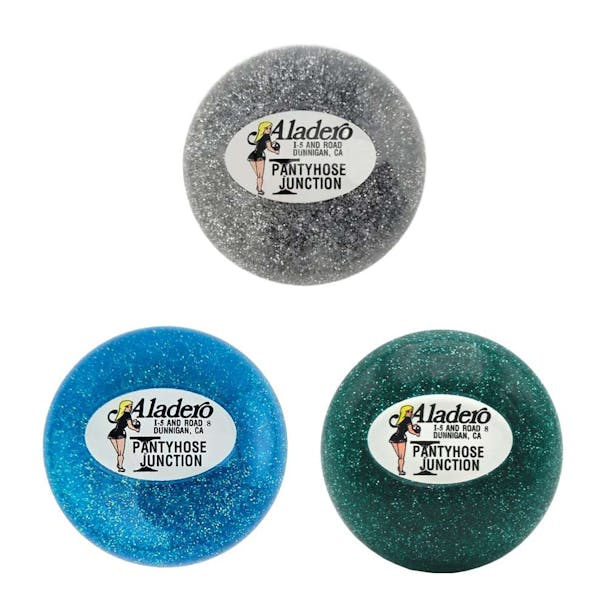 Aladero Pantyhose Junction Vintage Hanco Style Glitter Shift Knob-Default