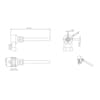 Kenworth T680 Coolant Level Sensor KZ359001 - Diagram