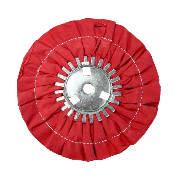 Renegade 9" Red Stitched Airway Buffing Wheel