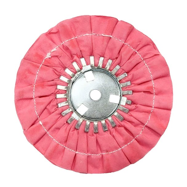 Renegade 9" Pink Stitched Airway Buffing Wheel