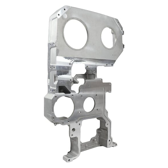 Cummins ISX 15 Gear Housing with Dual Camshaft 4059393 3680886 3681142 - side