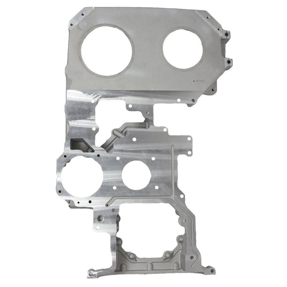 Cummins ISX 15 Gear Housing with Dual Camshaft 4059393 3680886 3681142 - back