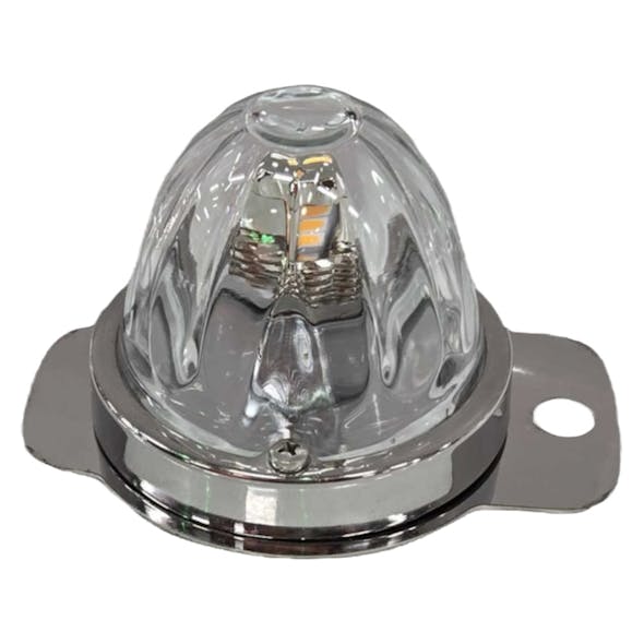 Peterbilt 579 589 304 Stainless Steel Sleeper Spot Lamp Bracket Example 1