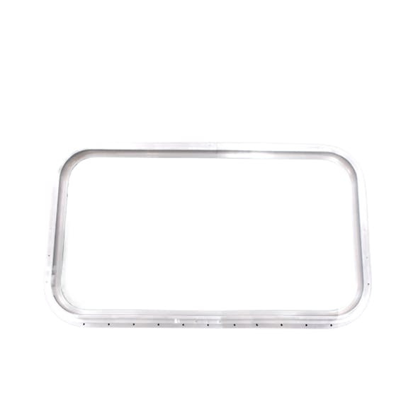 Peterbilt Polished Aluminum Rear Window Frame 20-09760-Main