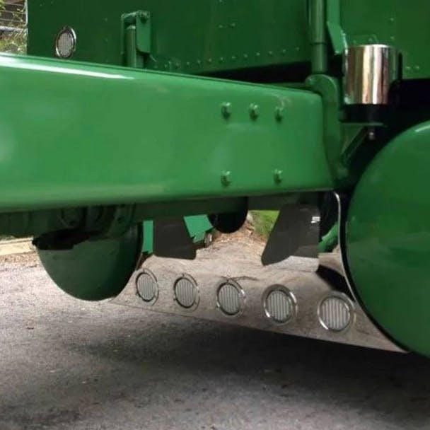 Freightliner Stainless Steel Fuel Tank Extension Panel