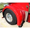 Peterbilt 379 359 Front Fenders with 4.5" Lip By Talladega Fiberglass - Rear angle of Fender