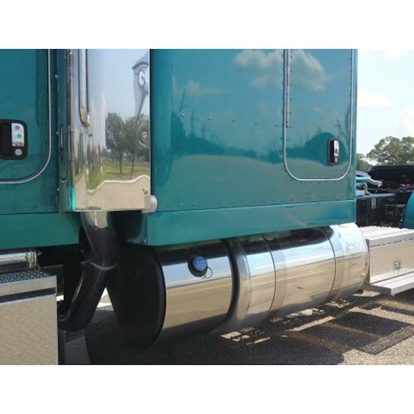 6” Sleeper Panel 63” Long Without Fairing By Talladega Fiberglass - front view