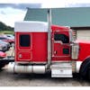 Kenworth 72" Flat Top Cab Conversion Top By Talladega Fiberglass - mounted side view