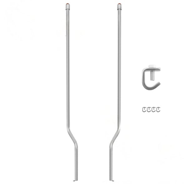 49" SS LED Dome Lens Bumper Guides Default Image