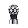 Phoenix Black Gearshift Knob With LED - Front View Off