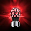 Phoenix Black Gearshift Knob With LED - Red Example
