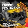 Premium Engine Protection

Traps Up To 98% Of Contaminants At 30 Microns