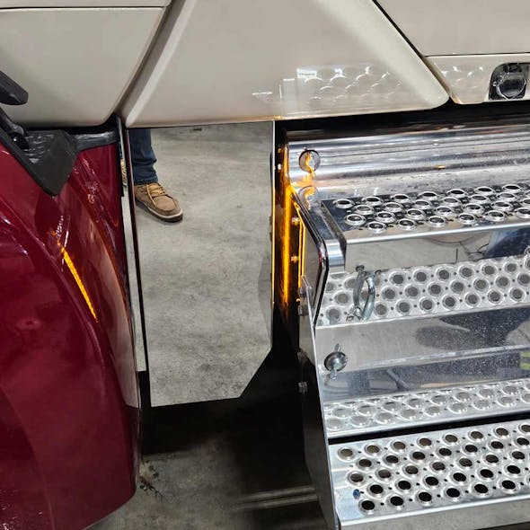 Kenworth W990 Cowl Panels By Shift Products - Installed On Truck 1