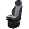 National Seating Corsair HiPro Cloth Seat Black/Charcoal Grey Cloth