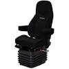 National Seating Corsair HiPro Cloth Seat Black Cloth W Armrests