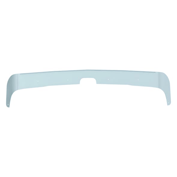 Freightliner Cascadia 2009-2019 Premium 304 Stainless Steel Bug Deflector - Front View