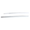 Kenworth T680 Premium 304 Stainless Steel Sleeper Panels For Underbody Exhaust - 76" Sleeper With Extenders - Underbody Exhaust - Blank