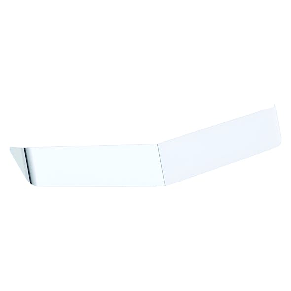 Kenworth T880 2013+ Premium 304 Stainless Steel Sunvisor - Low Roof Day Cab - 12"