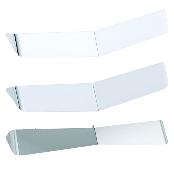 Kenworth T880 2013+ Premium 304 Stainless Steel Sunvisor - All Options