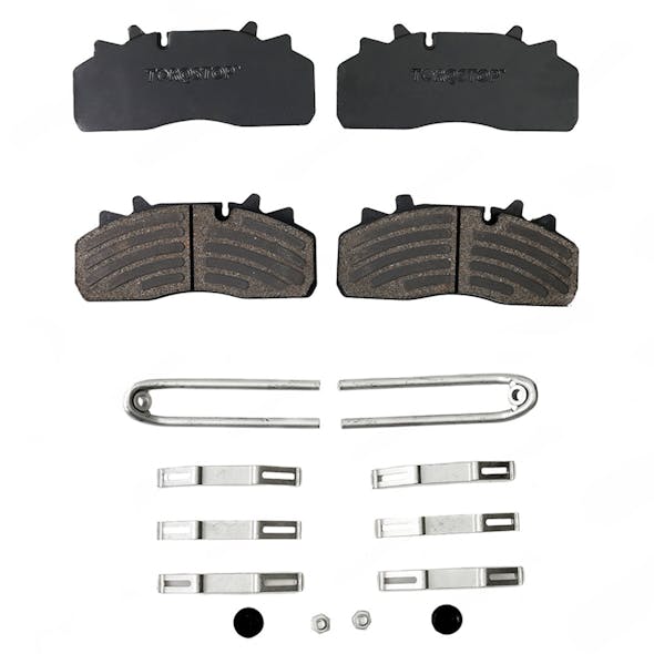 Wabco Air Disc Brake Pad Set 1628064 3057008000 - Included Items