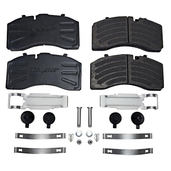 Bendix Knorr Bremse Air Disc Brake Pad Set ADB22X K097519 - Included Items