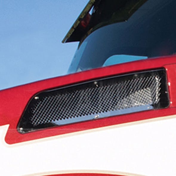 Kenworth T880 2013 Premium 304 Stainless Steel Intake Grille On Truck