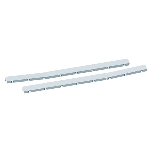 Kenworth W990 52" Sleeper With Extenders Premium 304 Stainless Steel Sleeper Panels For Underbody Exhaust - Underlit