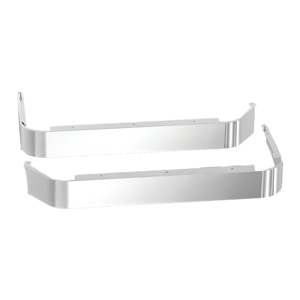 Kenworth W990 52" Sleeper Premium 304 Stainless Steel Sleeper Panels - Blank