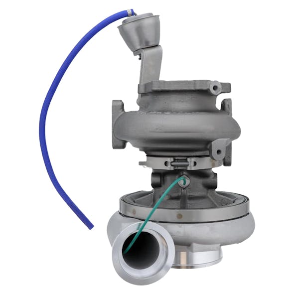 Detroit Diesel DD15 Turbocharger with Actuator - Port End