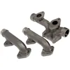 Manifold pieces shown for Exhaust Manifold Kit Cat C15, 3406E - w/ Gaskets & Hardware, part 2313462