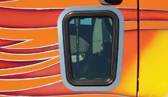 Peterbilt 387 View Window Trim By RoadWorks